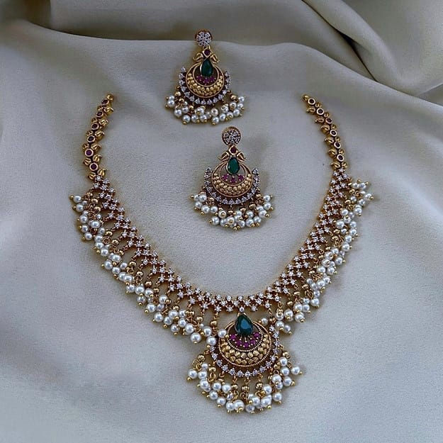 Timeless Moti Layered Necklace