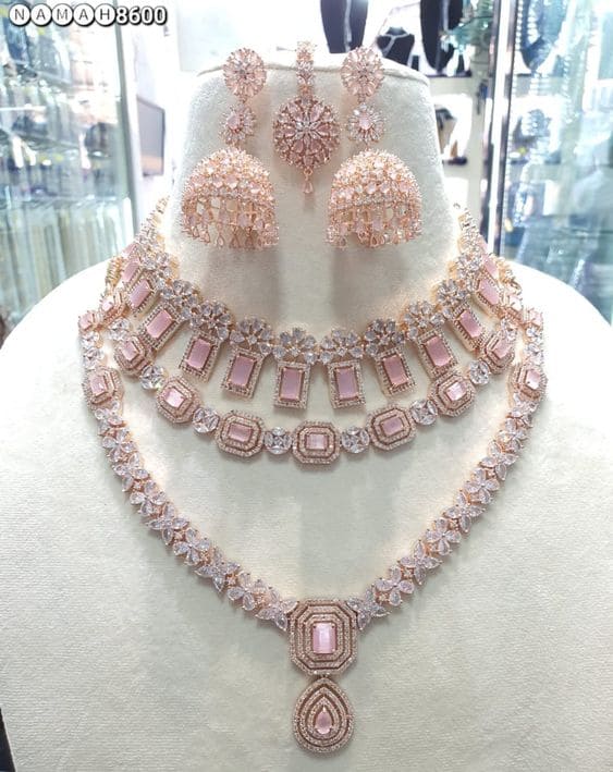Aalija Exquisite Fancy Necklace Set with Earrings