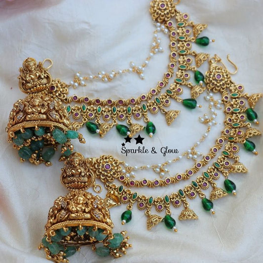Sundari Adornments Earrings Chain and Mattal For You